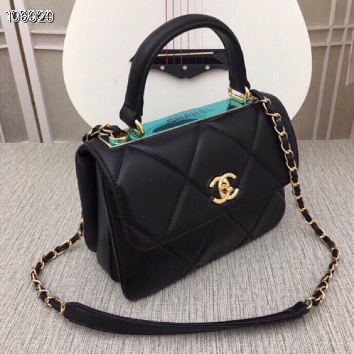 Ch**el top handle bags
